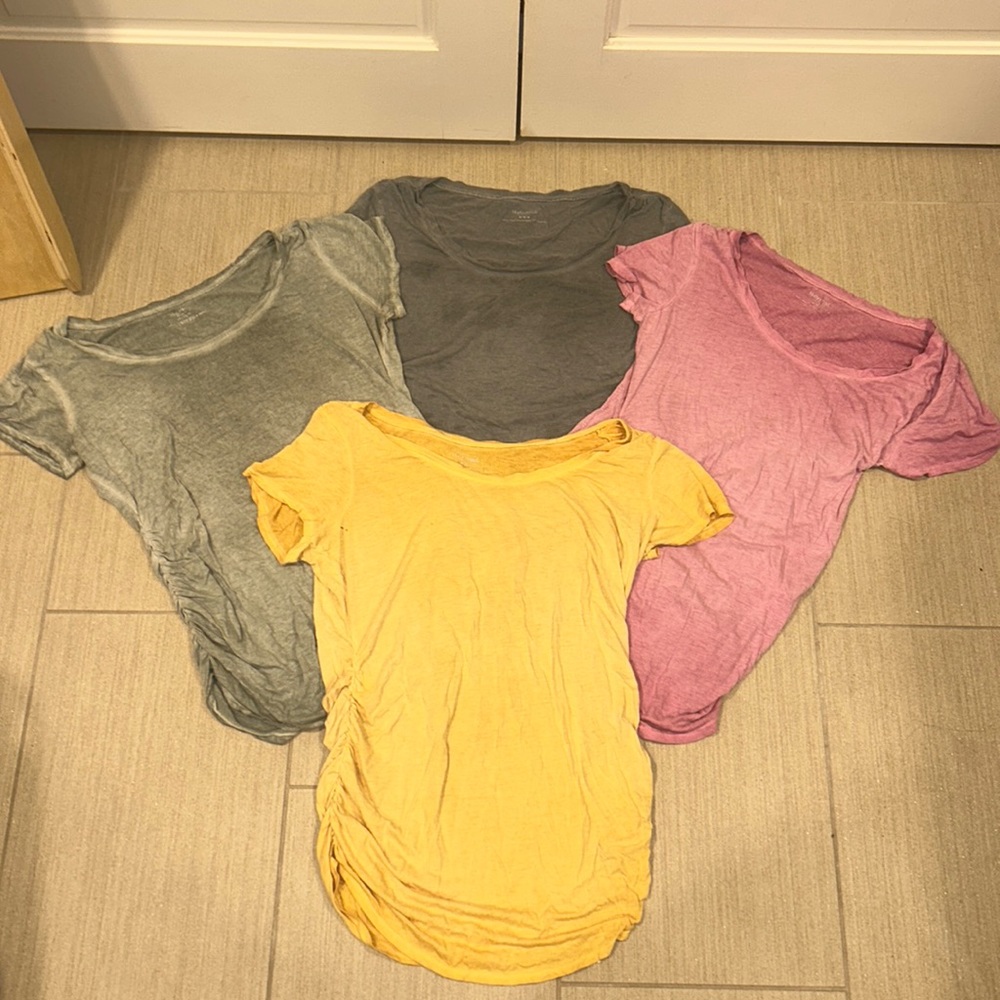 Motherhood Maternity T Shirt Bundle Size M